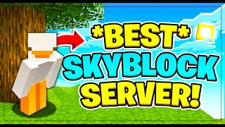 The BEST Minecraft Skyblock Server 2024 Edition New  OPLegends Skyblock Utopia [upl. by Fee522]