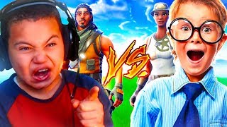 1V1 MY LITTLE BROTHER VS FASTEST BUILDER EVER MOST INTENSE FORTNITE 1V1 YET MUST SEE [upl. by Renado]