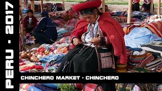 Chinchero Market Chinchero Peru 2017 [upl. by Achorn]