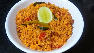 Tomato rice recipe  टोमेटो राइस रेसिपी  payasa tomato rice  lunch box recipe [upl. by Zipah742]