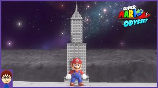 Entering the Darker Sides of the Moon  Byron Plays Super Mario Odyssey  Darker Side of the Moon [upl. by Awhsoj]