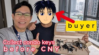 Collect condo Keys Before CNY [upl. by Arihay]