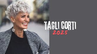 Tagli Corti 2025 tendenze e ispirazioni tagli capelli donna [upl. by Adikram]