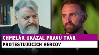 Chmelár ukázal PRAVÚ TVÁR protestujúcich umelcov Maštalír či Ondrík si vypočuli svoje [upl. by Naig690]