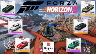 Forza Horizon Danger Sign Canyon Fire Danger Sign  Categories D C B A S1 and S2 [upl. by Anaoy652]