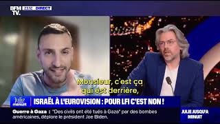 Aymeric Caron magistral seul contre 4 sionistes [upl. by Parlin274]