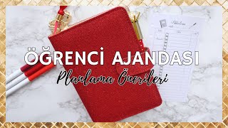 ÖĞRENCİLER İÇİN PLANLAMA  Öğrenci Ajandası [upl. by Aissac]