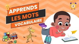 Learn New Words and Expand Your Vocabulary – Have Fun 🎉📚for Kids  learn French words [upl. by Ailahs]