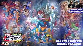 Marvel vs Capcom Fighting Collection  Battles with Fotis Namida all the fightgames  PC  60fps [upl. by Yraeht]