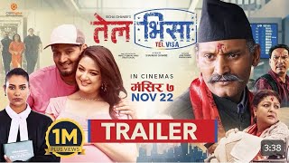 Tel Visa Nepali Movie  Bipin karki Barsha Raut Richa Ghimire Buddhi Tamang [upl. by Atyekram]