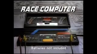 1989 Tyco Computer Racing 500  AI Restored TV Commercial [upl. by Av]