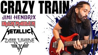 If Crazy Train Riff wasnt made by Randy Rhoads  Chandresh Kudwa [upl. by Odraboel]