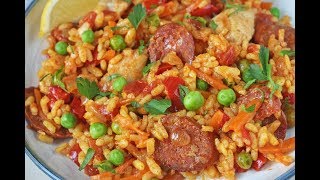 rice cooker paella  How to Make Recipes  Easy To Learn [upl. by Alica]