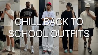 Simple Back To School Outfits  Mens Summer Fashion Trends 2024  Fashion Style Blog [upl. by Mihalco843]