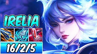 HOW TO CARRY WITH IRELIA  New Best Build amp Runes S14  PORCELAIN IRELIA  League of Legends [upl. by Hattie]