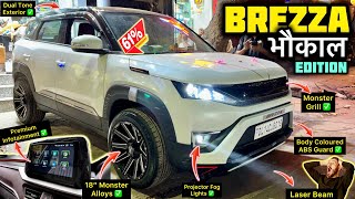 Brezza LXI Base To Top Model Modification With Price ✅ Brezza Base To Top Model Modified [upl. by Eihtur259]