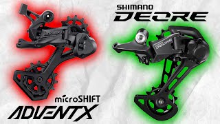 MicroShift Advent X  Shimano Deore Hybrid  Will It Work [upl. by Rabbaj]