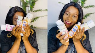 Top 2 lotions 🧴 clarifiante  ndenge nini okoki kosalela lingala rdc skincare [upl. by Melar]