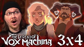 THE LEGEND OF VOX MACHINA 3x4 REACTION  Hell to Pay  Critical Role [upl. by Dazhehs]