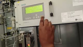 ULTRAMAT 23 gas analyzer parameters settings Siemens ULTRAMAT 23 CO O2 amp NO Measure Gas analyzer [upl. by Karlin]