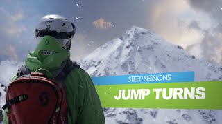 STEEP SESSIONS  Jump Turns Warren Smith Ski Academy [upl. by Aisatsana]