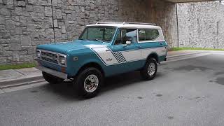 1980 International Harvester Scout II Turbo Diesel for sale 1 [upl. by Atteuqram]