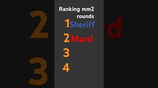 Ranking mm2 rounds [upl. by Yenittirb]