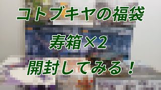 【プラモデル コトブキヤ 福袋 開封】コトブキヤから抽選販売していた福袋寿箱を2箱開封する！ [upl. by Htenaj512]