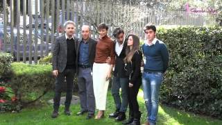 Loro di Scampia fiction Rai Uno photocall con Beppe Fiorello GenteVipit [upl. by Cullan]