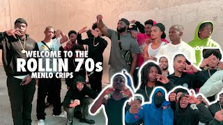 Welcome To The Rollin 70s Menlo Crips Show Us The Hood  Says No Peace Treaty  6567 NHC vlog [upl. by Negem]