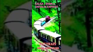 TOY TRAIN II KALKA  SHIMLA SHIVALIK EXPRESS II HIMALAYAN MOUNTAIN TRAIN ytshorts [upl. by Dnalyaw]