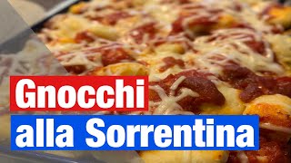 GNOCCHI ALLA SORRENTINA  FROM SCRATCH  EASY RECIPE [upl. by Jsandye]