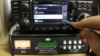 Icom IC7300 Tips and Tricks  Common Problems and Saving  Reloading Settings [upl. by Aissac]