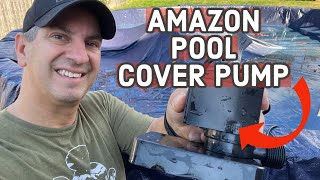 Say Goodbye To Dirty Pool Water With The Ultimate Amazon Pool Cover Water Pump [upl. by Ohara]