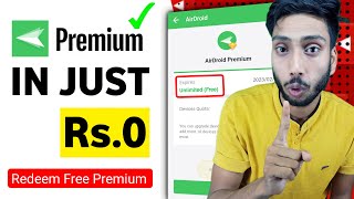 Airdroid Premium  File amp Remote Access  Redeem Free Premium Official Method [upl. by Westland]