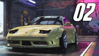 Need for Speed Heat  Part 2  FIRST CAR BUILD 180SX [upl. by Strang]