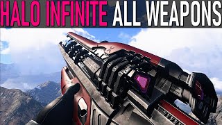 HALO INFINITE All Weapons [upl. by Hoxsie]