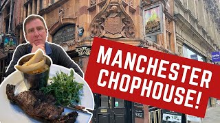 Reviewing a FAMOUS BRITISH CHOPHOUSE in MANCHESTER [upl. by Otxis834]