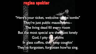 Regina Spektor All the Rowboats Lyrics [upl. by Luise]