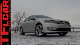 2015 VW Passat Review A Big Roomy amp Peppy family Sedan [upl. by Razaele]