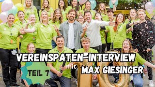 Vereinspaten Interview mit Max Giesinger  Teil 7 [upl. by Ecneralc693]