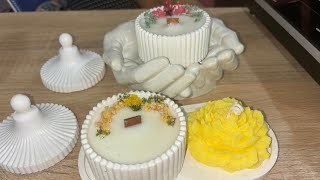 Velas en Envases de cemento DIY fácil y elegante [upl. by Andersen]