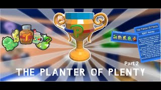 Journey to The Planter of Plenty Part 2  Bee Swarm Simulator [upl. by Netfa]