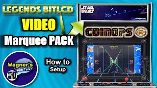 CoinOpsX BitLCD VIDEO amp IMAGE Marquee Pack Setup 1k ARCADE Marquees REVISED [upl. by Sprung894]