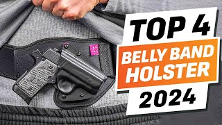 Top 4 BEST Belly Band Holsters You can Buy Right Now 2024 [upl. by Anaujit873]