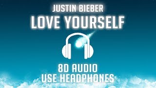 Justin Bieber  Love Yourself 8D AUDIO 🎧 [upl. by Lamrouex]