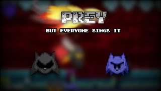 Prey but  every turn a different cover is used  Prey but everyone sings it [upl. by Peregrine48]