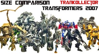 Transformers 1  Studio Series Size Comparison  Studio Series 12 Decepticon Brawl  Diorama [upl. by Yrret]