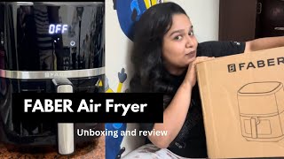 FABER AIR FRYER Unboxing and Review in Tamil [upl. by Enimasaj917]