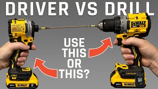 When To Use an Impact Driver VS Drill The ULTIMATE Guide [upl. by Phillada]